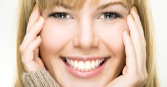 bright smile with teeth whitening